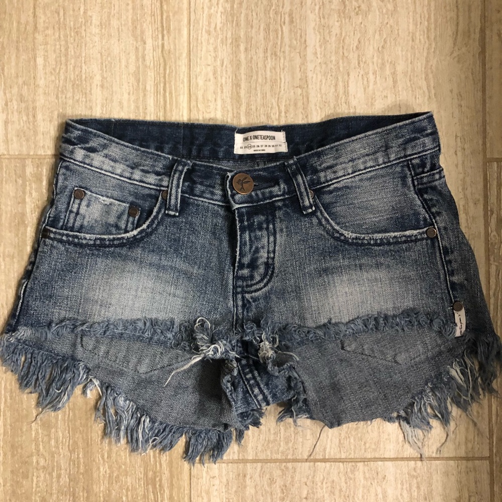 One teaspoon jean shorts
